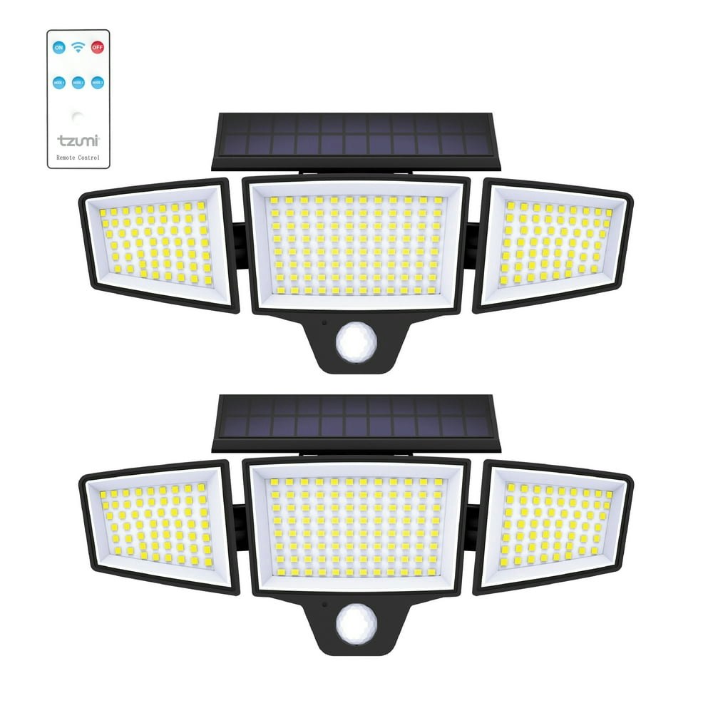 Tzumi Solar Motion Sensor Outdoor Flood Lights 2-Pack: $25 Tzumi Solar Motion Sensor Outdoor Flood Lights 2-Pack: $25