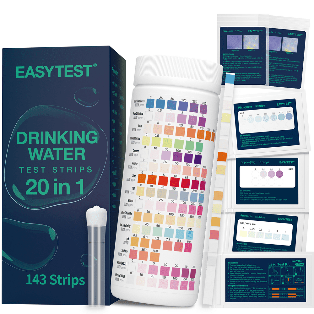 Easytest 20-in-1 Drinking Water Test Kit: $16.59 Easytest 20-in-1 Drinking Water Test Kit: $16.59