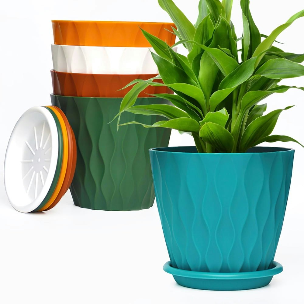 6-Inch Plastic Plant Pots 5-Pack: $14.99 6-Inch Plastic Plant Pots 5-Pack: $14.99