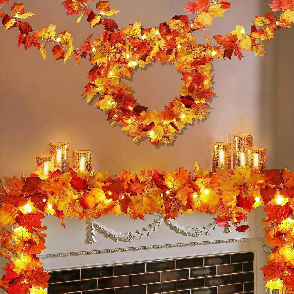 Maple Leaf Fall Fairy String Lights 2-Pack: $15.97 Maple Leaf Fall Fairy String Lights 2-Pack: $15.97