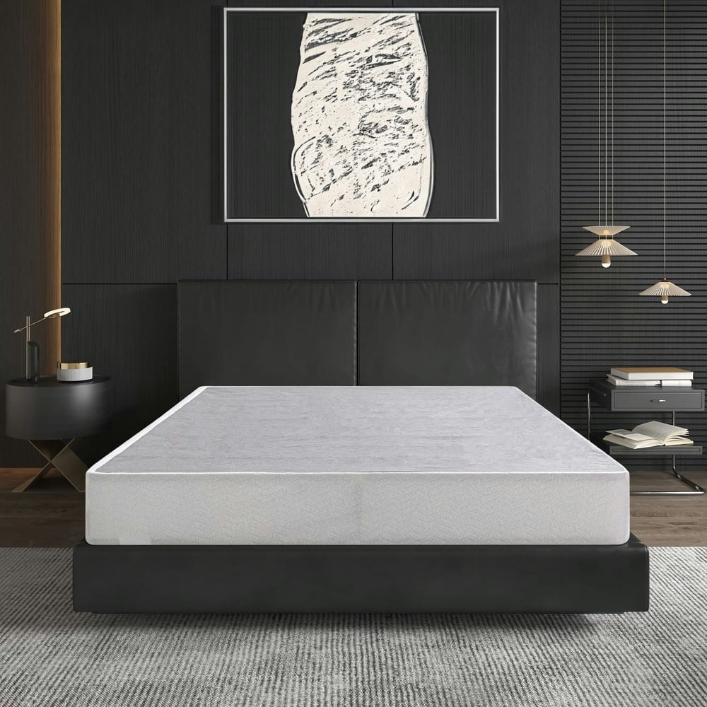 Egohome 9-Inch Queen Metal Box Spring Foundation: $92.99