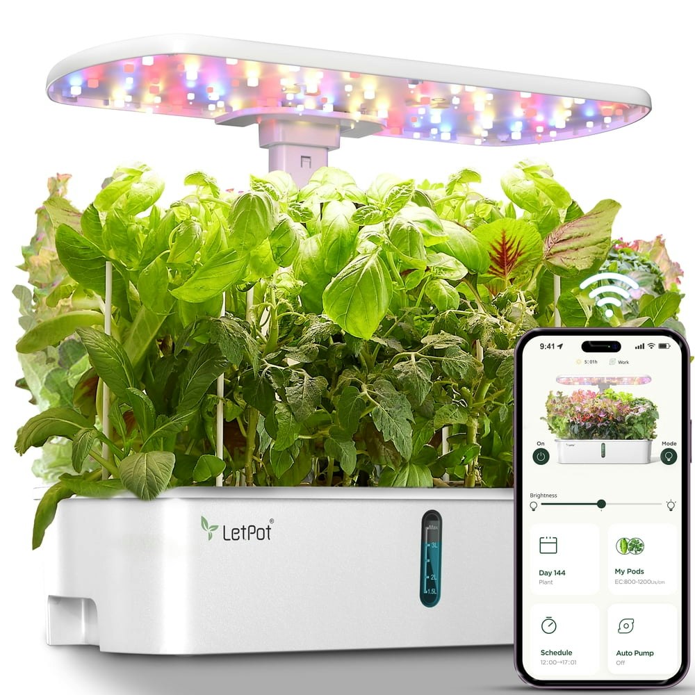 LetPot 10-Pod Hydroponics Growing System: $62.10