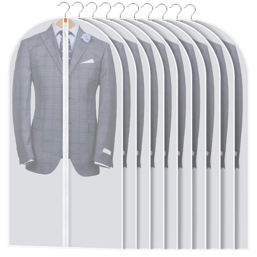 Luiisis Garment Cover Protector Bags 10-Pack: $13.99