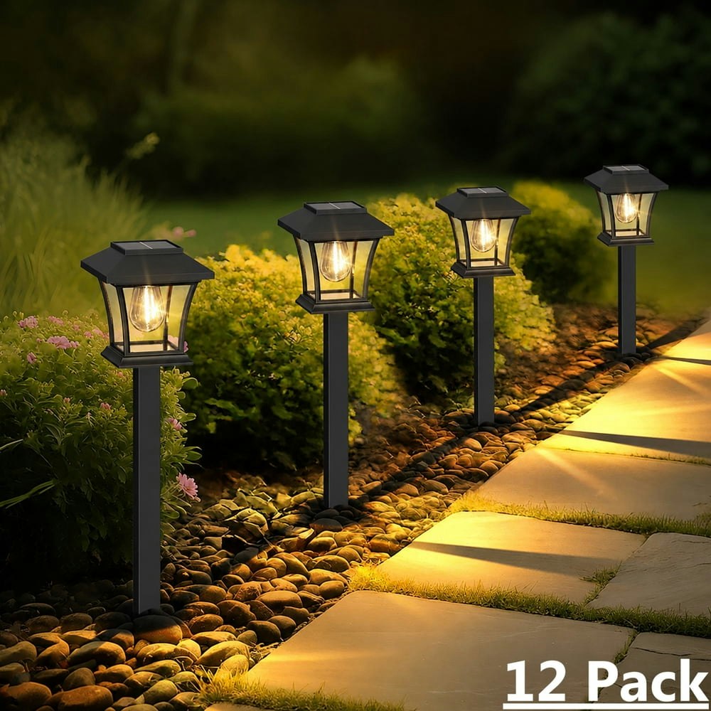 Solar Garden Path Lights 12-Pack: $34.19 Solar Garden Path Lights 12-Pack: $34.19