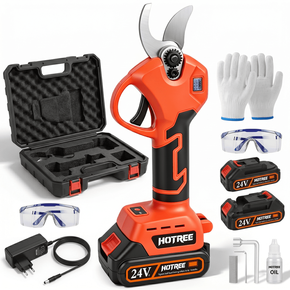 Hotree Cordless Electric Pruning Shears 2-Pack: $42.99 Hotree Cordless Electric Pruning Shears 2-Pack: $42.99