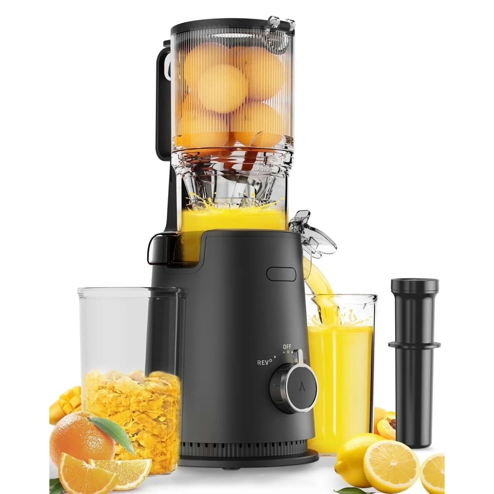 Aeitto 4.35" Slow Masticating Cold Press Juicer: $99.99 Aeitto 4.35" Slow Masticating Cold Press Juicer: $99.99