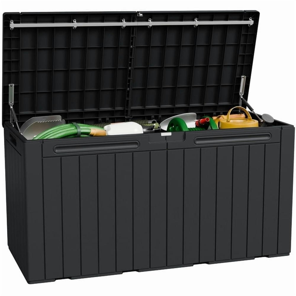 Homall 98-Gallon Lockable Deck Box: $62.99 Homall 98-Gallon Lockable Deck Box: $62.99