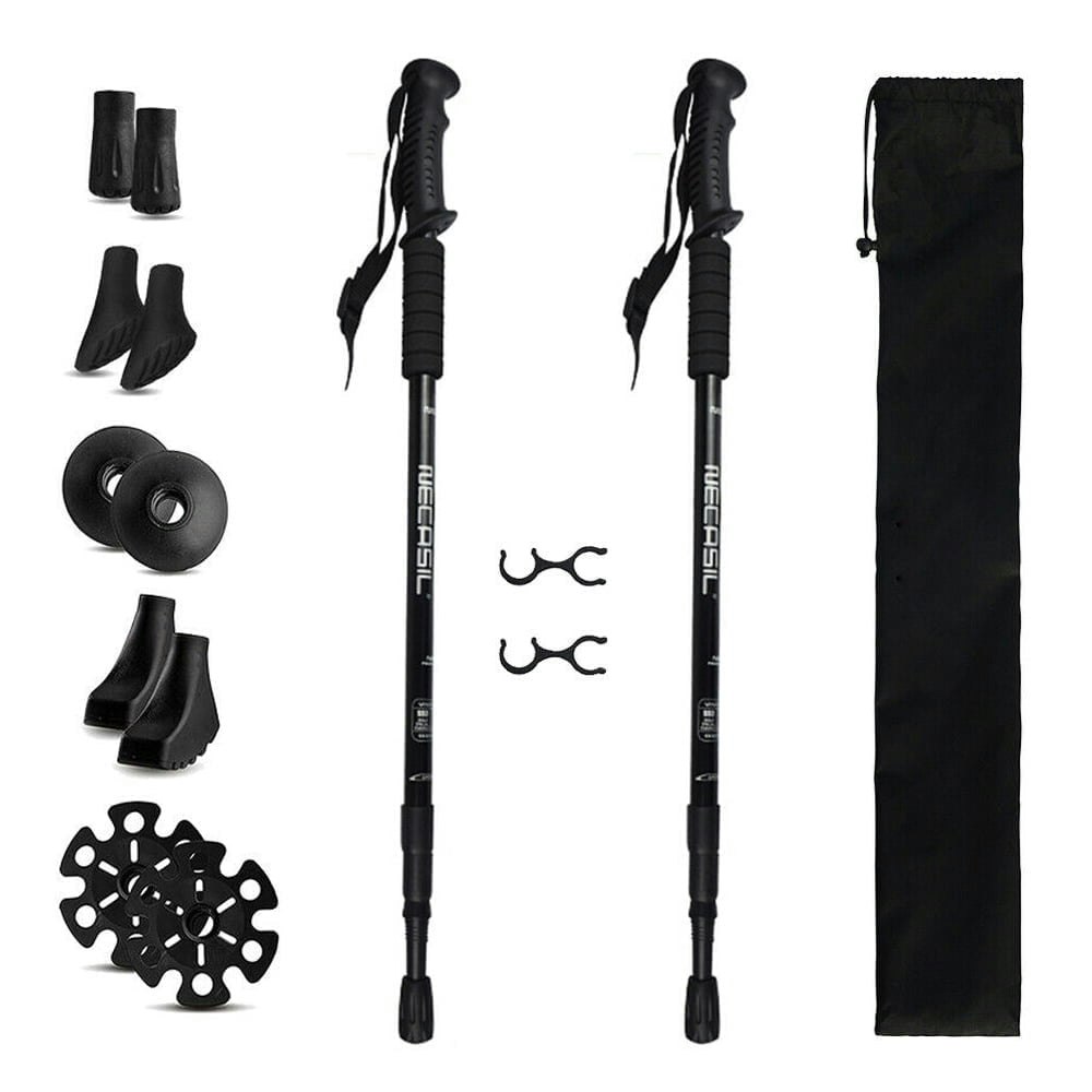 ICLOVER Adjustable Aluminum Trekking Poles 2-Pack: $18.89 ICLOVER Adjustable Aluminum Trekking Poles 2-Pack: $18.89