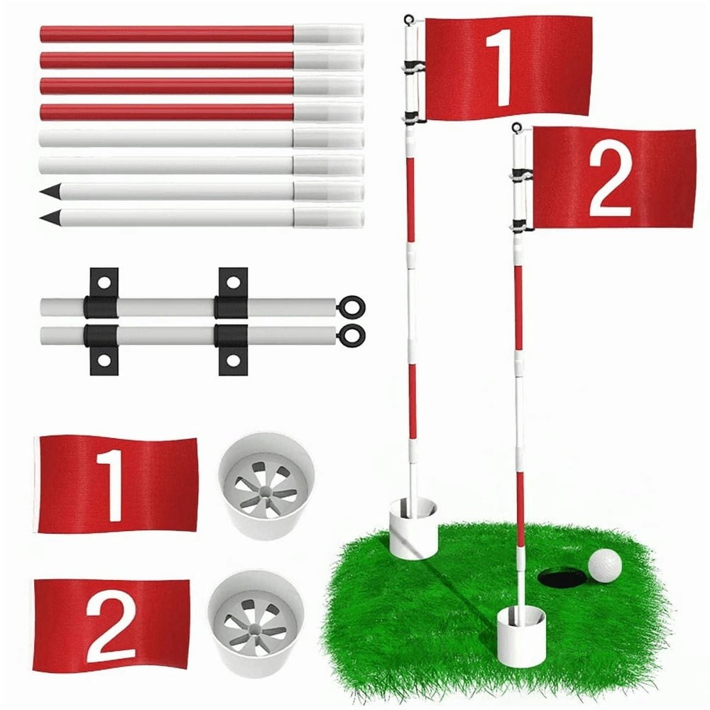 Thiodoon 6-Foot Golf Flagstick and Cup 2-Pack: $36.99 Thiodoon 6-Foot Golf Flagstick and Cup 2-Pack: $36.99