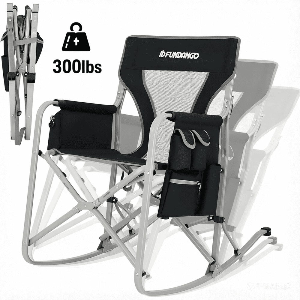 Fundango Folding Rocking Camping Chair: $62.99