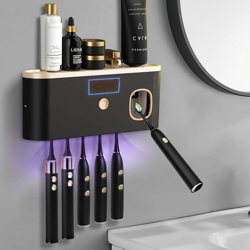 UV Toothbrush Sanitizer and Dispenser: $17.09 UV Toothbrush Sanitizer and Dispenser: $17.09