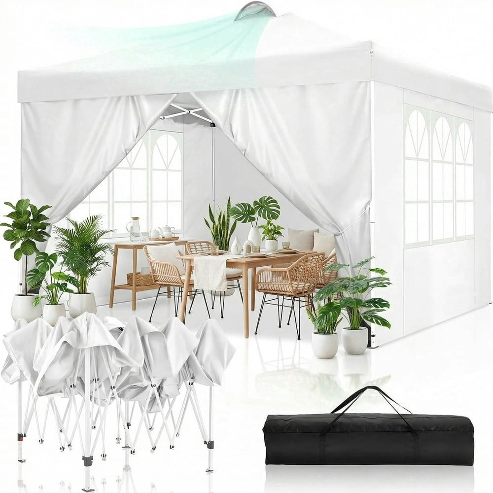 Cobizi 10x10-Foot Pop-Up Canopy Tent with 4 Sidewalls: $80.08 Cobizi 10x10-Foot Pop-Up Canopy Tent with 4 Sidewalls: $80.08