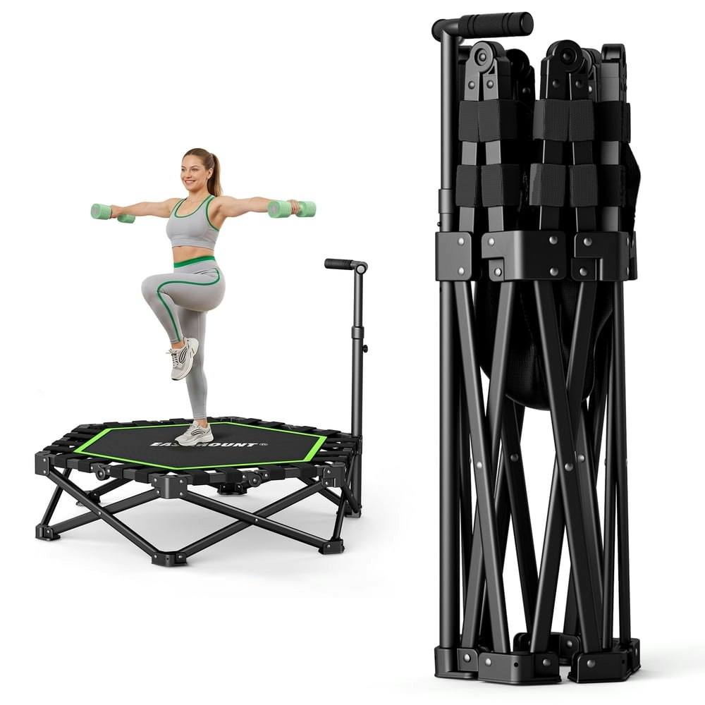 East Mount 42-inch Folding Fitness Trampoline: $87.99 East Mount 42-inch Folding Fitness Trampoline: $87.99