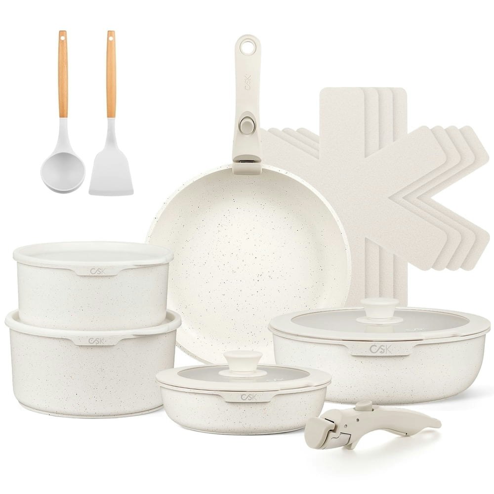 Koch Systeme CS 17-Piece Nonstick Cookware Set: $49.99 Koch Systeme CS 17-Piece Nonstick Cookware Set: $49.99