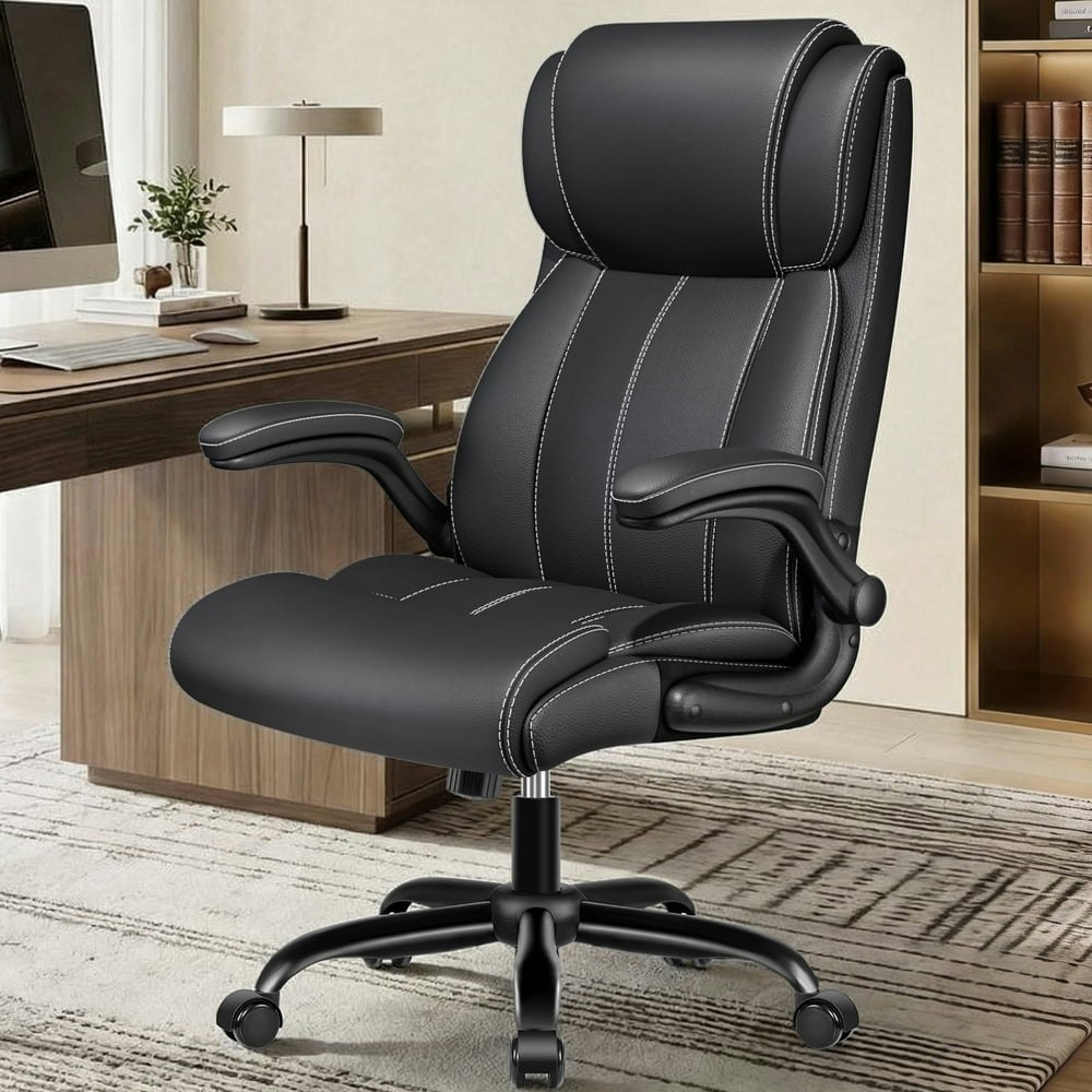Coolhut Big and Tall 350-lb. Heavy Duty Executive Office Chair: $129.98