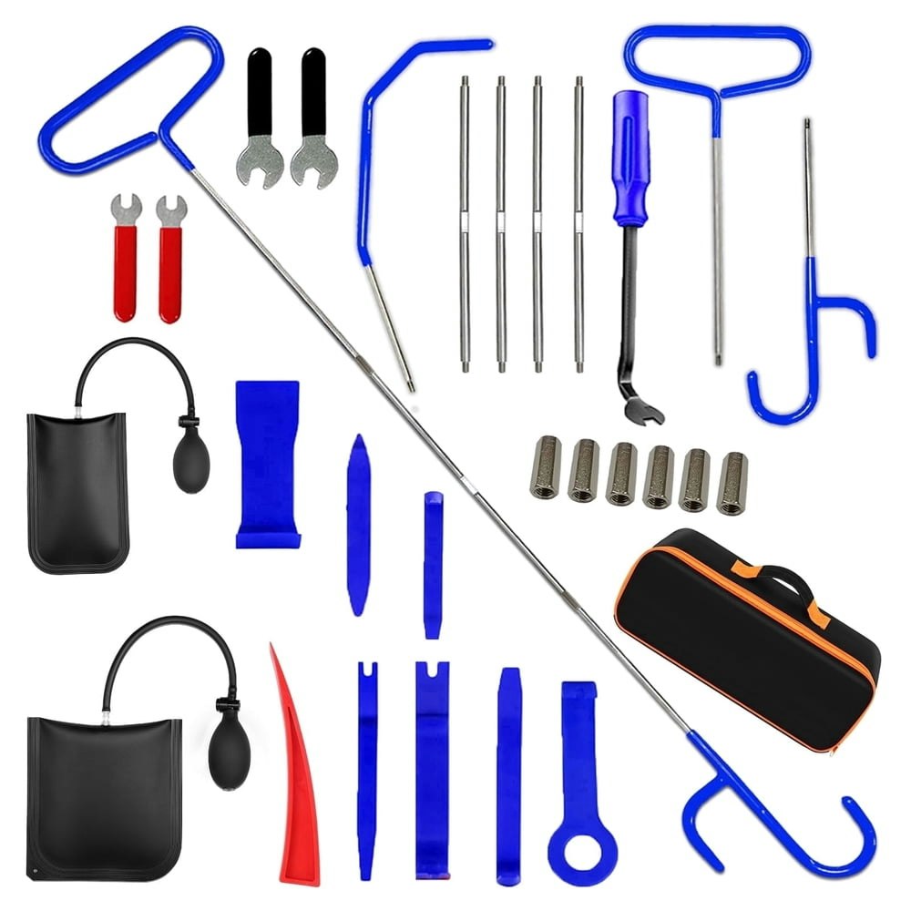 Gpandag 31-Piece Stainless Steel Car Emergency Unlocking Tool Set: $29.98 Gpandag 31-Piece Stainless Steel Car Emergency Unlocking Tool Set: $29.98