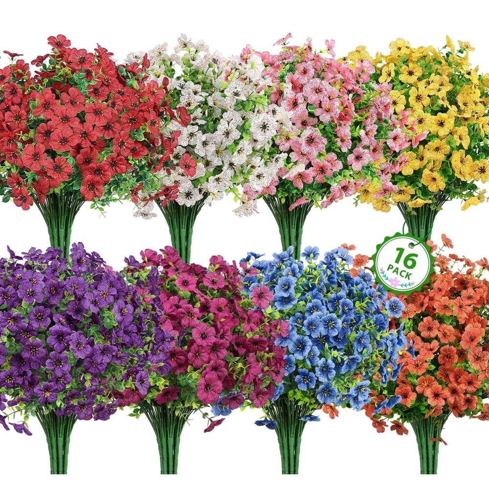 Scidweet Artificial Flowers 16-Bundle Set: $18.99 Scidweet Artificial Flowers 16-Bundle Set: $18.99
