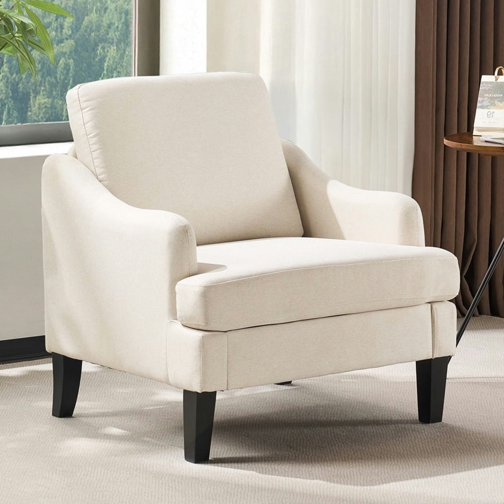 Ktaxon Linen Accent Chair: $113.99 Ktaxon Linen Accent Chair: $113.99