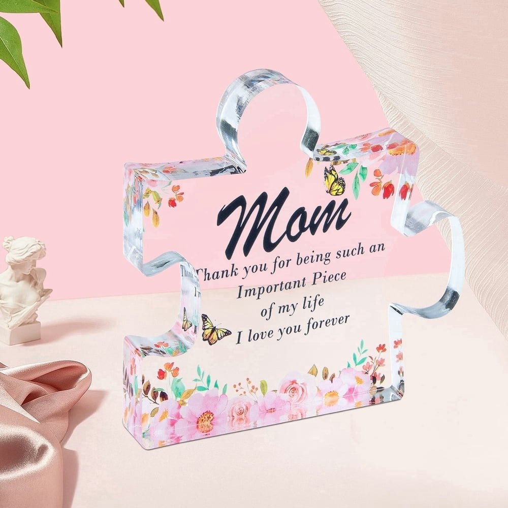 Acrylic Puzzle Plaque for Mom: $5.99 Acrylic Puzzle Plaque for Mom: $5.99
