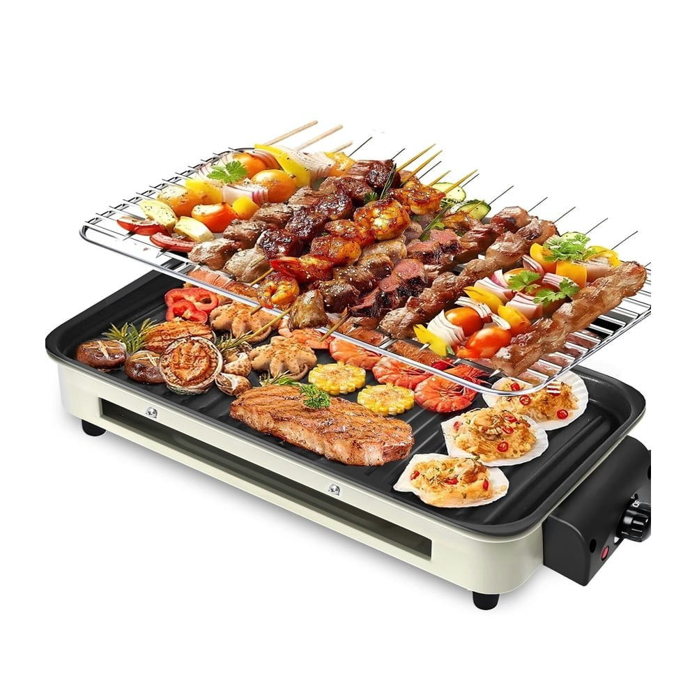 Casualife 1,500W 2-in-1 Smokeless Electric Griddle and Grill: $32.39 Casualife 1,500W 2-in-1 Smokeless Electric Griddle and Grill: $32.39