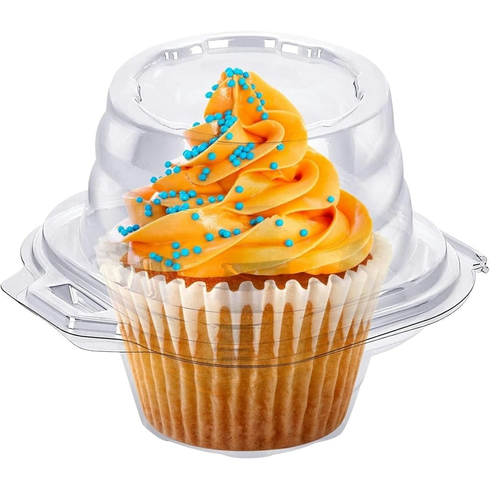 Livease Individual Cupcake Containers 60-Pack: $13.99
