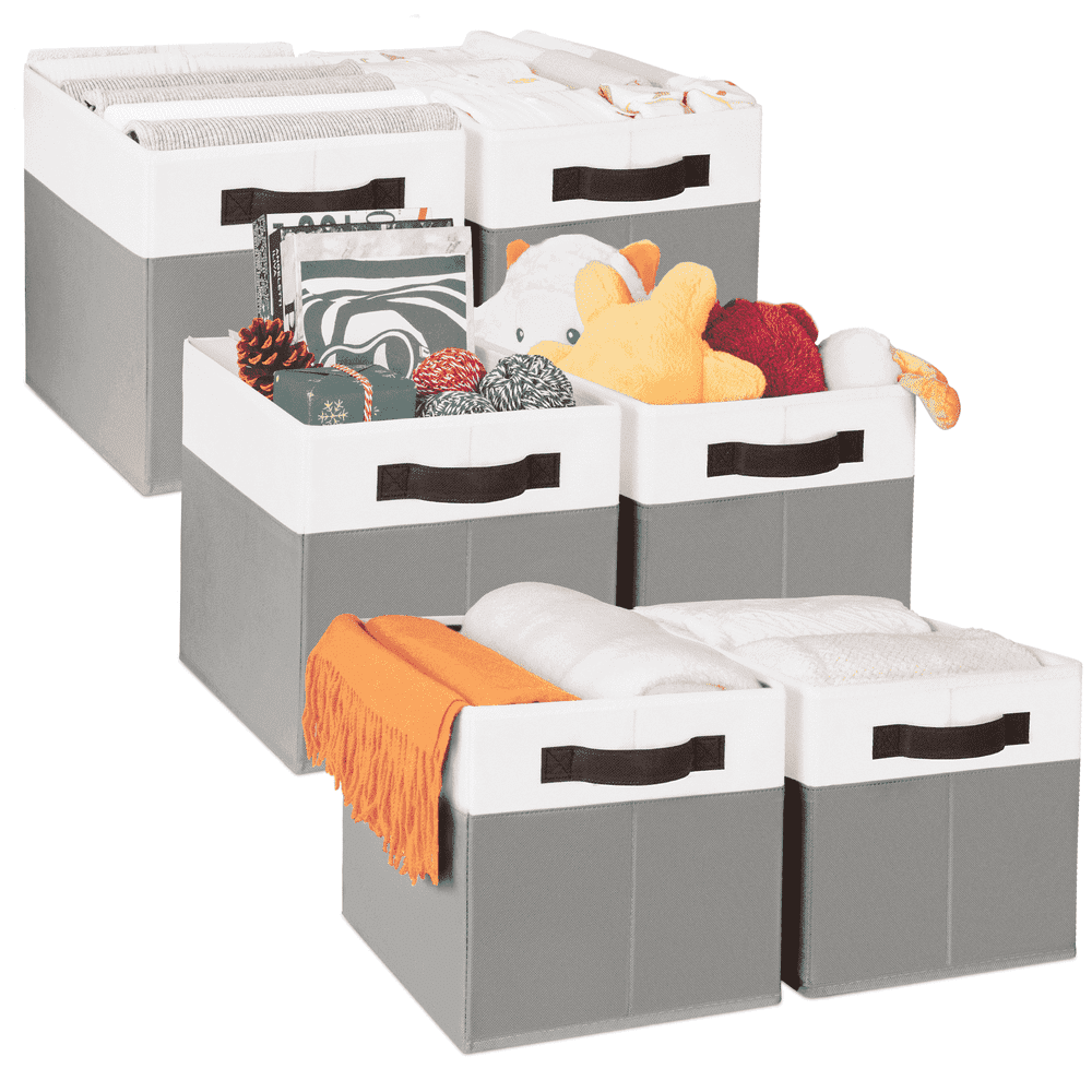 Criusia Large Fabric Storage Cubes 6-Pack: $25.99 Criusia Large Fabric Storage Cubes 6-Pack: $25.99