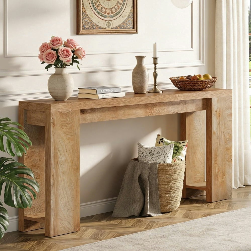 Fnova 70.9-Inch Console Table: $179.99 Fnova 70.9-Inch Console Table: $179.99