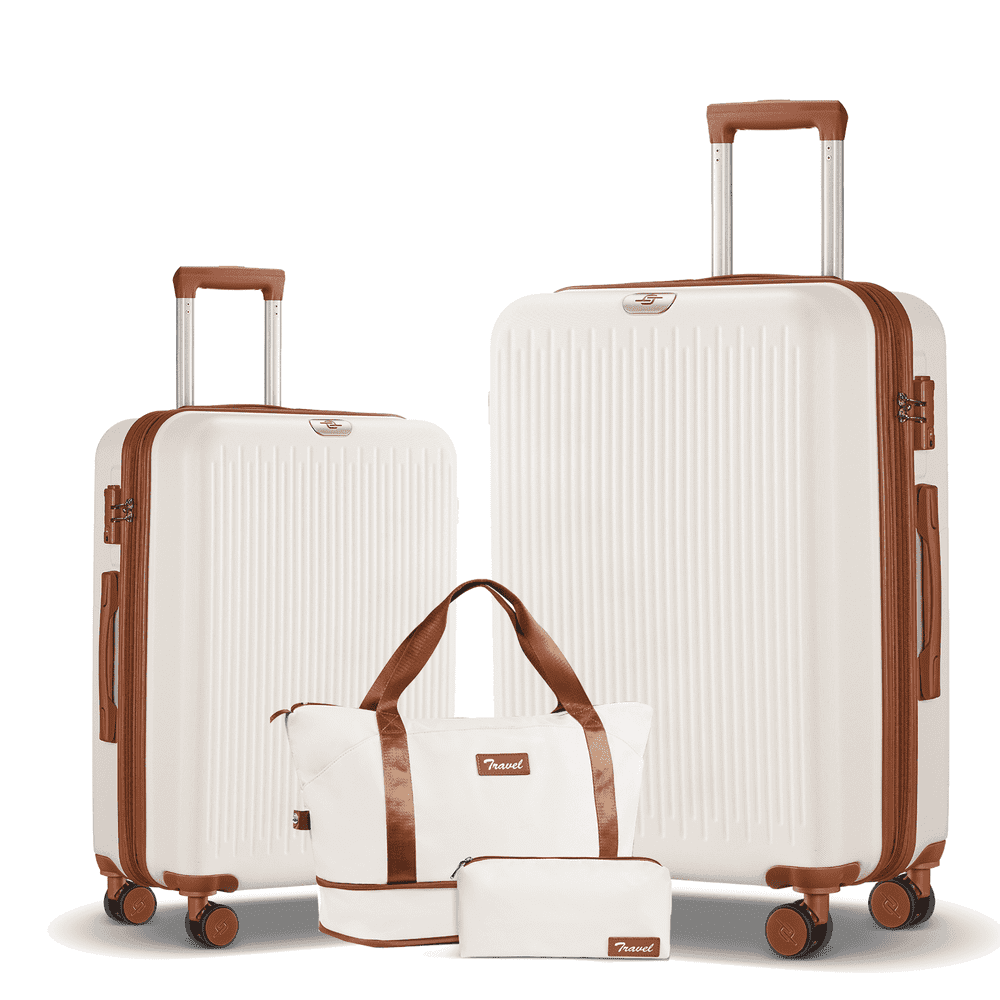 Expandable 4-Piece Luggage Set: $79.99