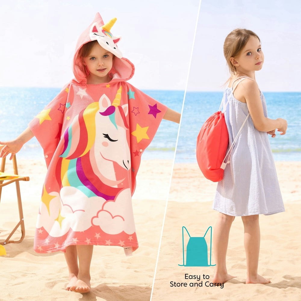 Joyfy 30"x30" Hooded Kids' Beach Towel: $17.99 Joyfy 30"x30" Hooded Kids' Beach Towel: $17.99