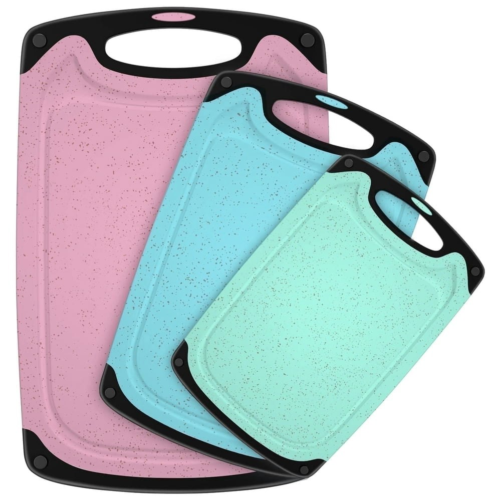 GPED 3-Piece Plastic Cutting Board Set: $17.09 GPED 3-Piece Plastic Cutting Board Set: $17.09