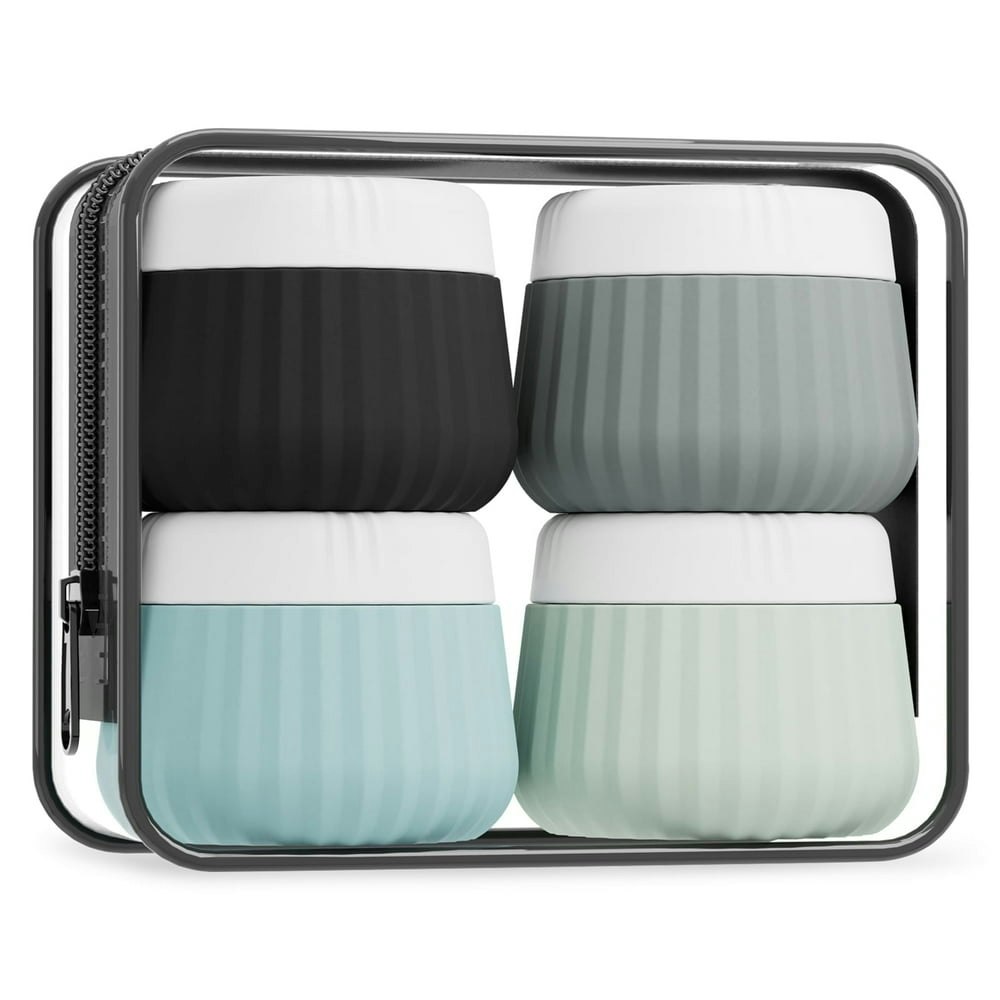 Mrsdry Travel Toiletries Containers 4-Pack: $8.99 Mrsdry Travel Toiletries Containers 4-Pack: $8.99