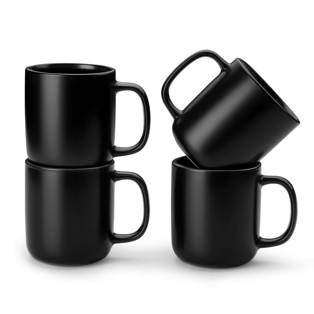 Malacasa 12-oz Stoneware Coffee Mugs 4-Pack: $17.99