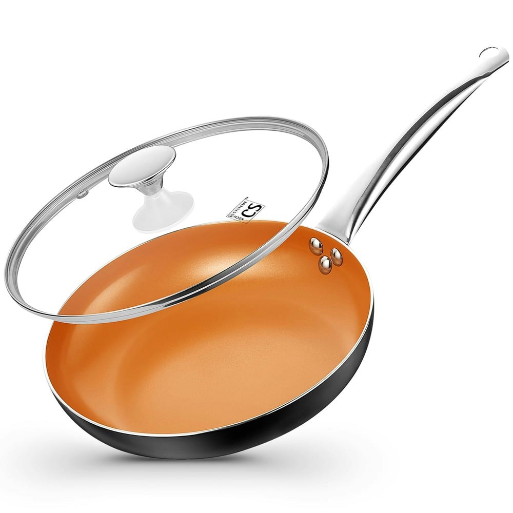 Koch Systeme CS 8-Inch Non-Stick Frying Pan with Lid: $19.96 Koch Systeme CS 8-Inch Non-Stick Frying Pan with Lid: $19.96