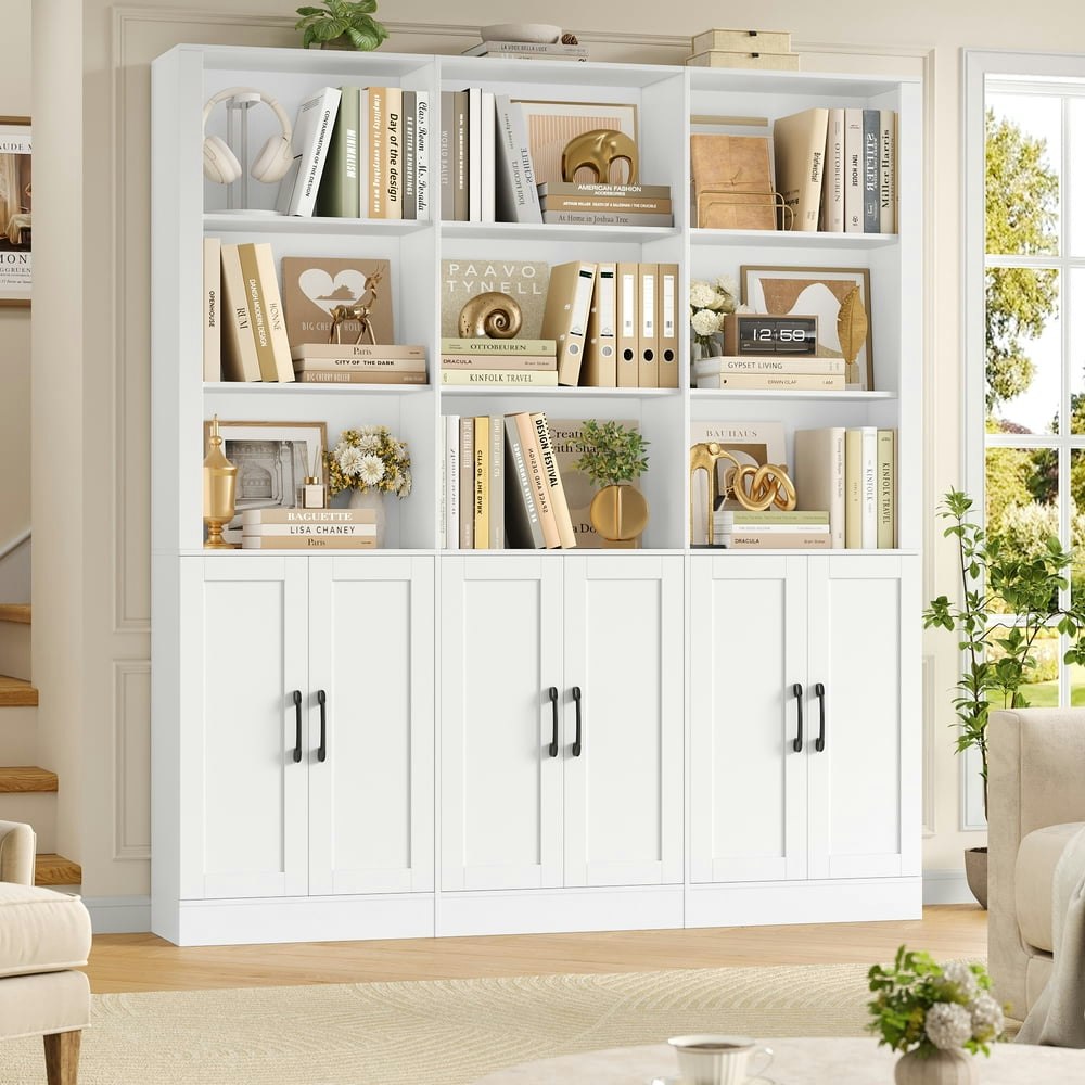 Homfa 15-Cube 70-inch Tall Bookshelf with Cabinets: $219.99 Homfa 15-Cube 70-inch Tall Bookshelf with Cabinets: $219.99