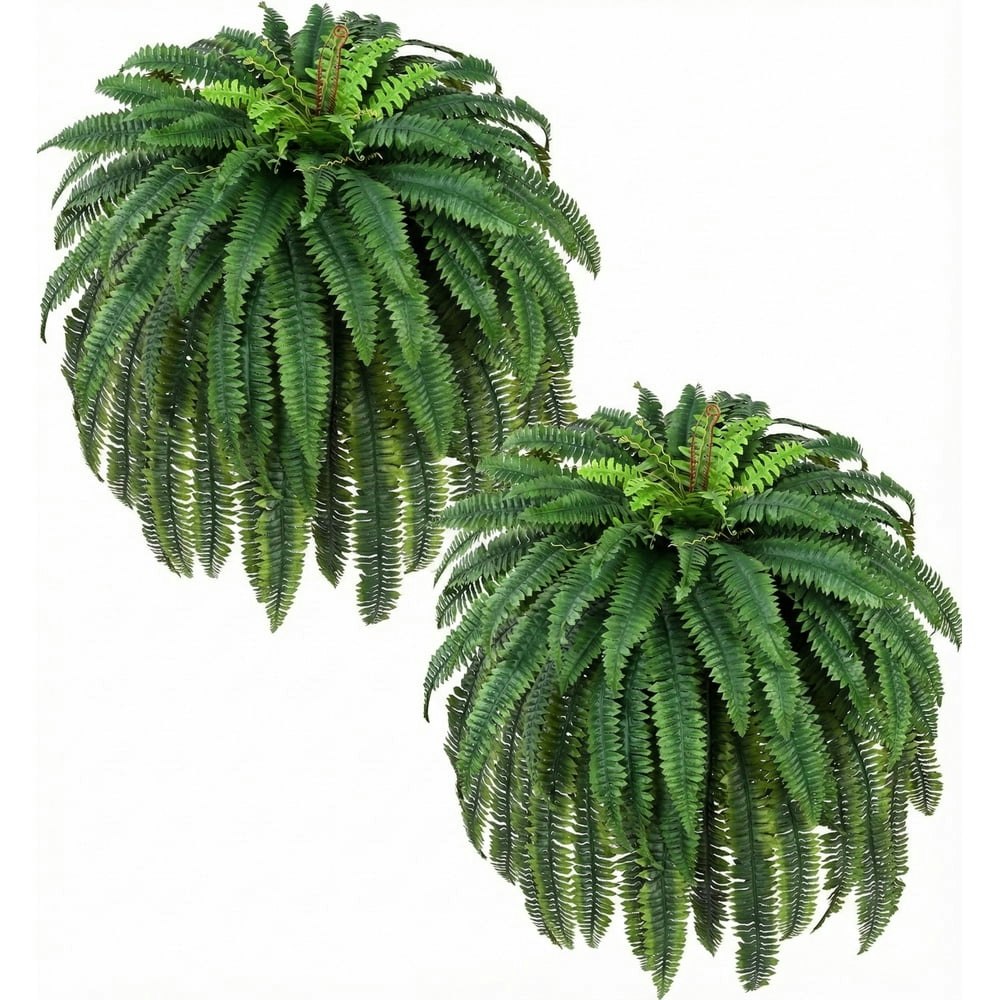 Waipfaru Artificial Boston Ferns 2-Pack: $44.09