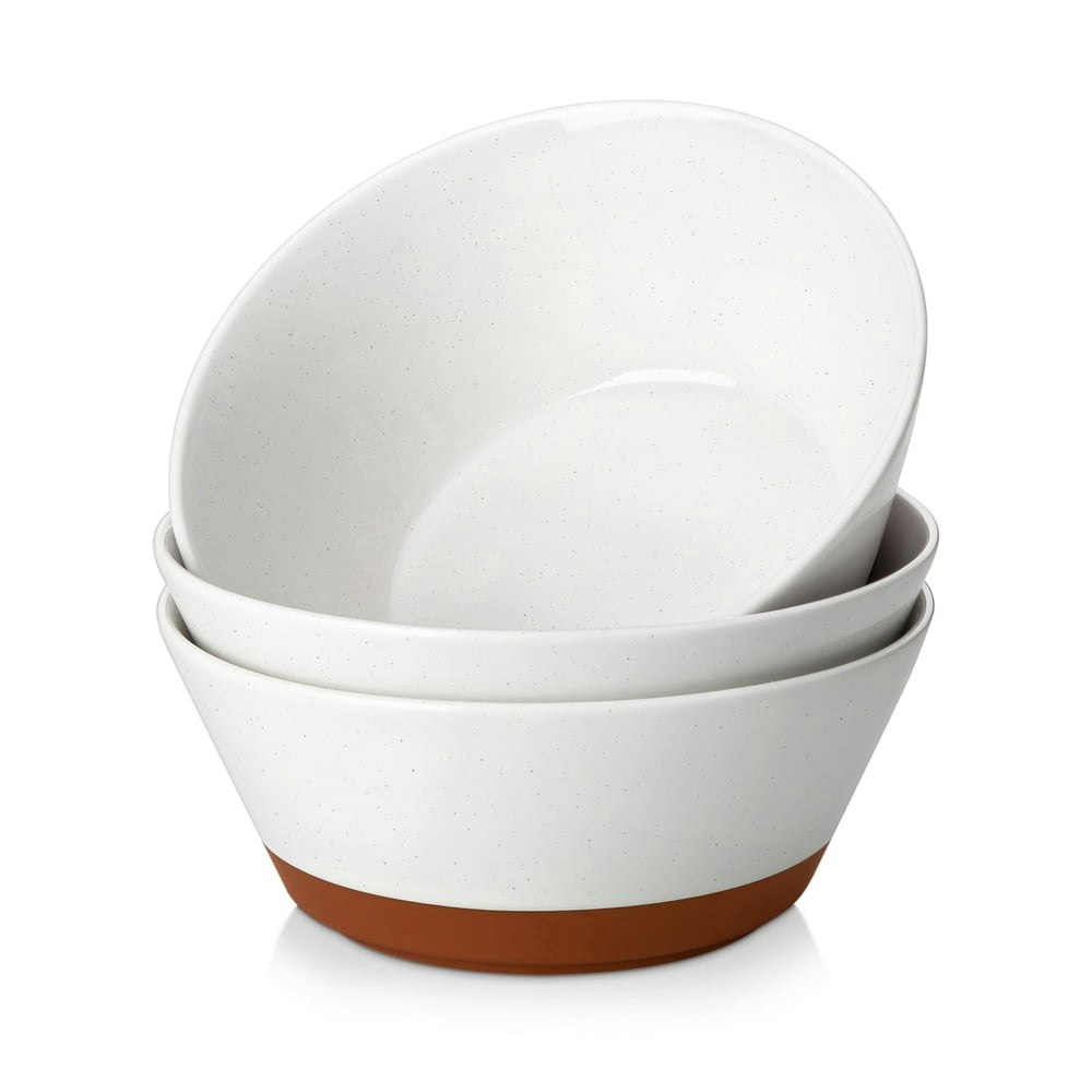 Malacasa 35-oz. Ceramic Salad Bowl 3-Pack: $19.99