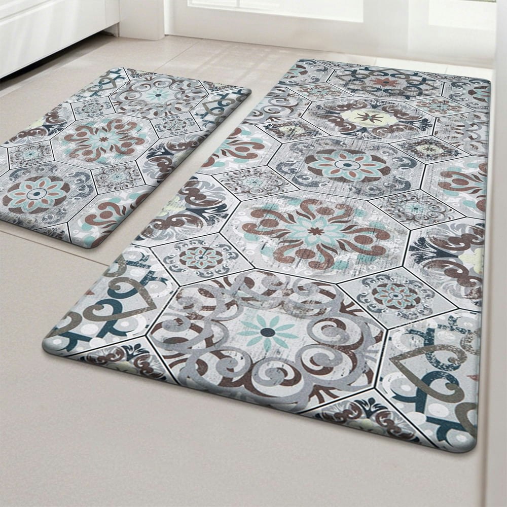 MeyJey Boho Kitchen Mat 2-Piece Set: $23.99 MeyJey Boho Kitchen Mat 2-Piece Set: $23.99