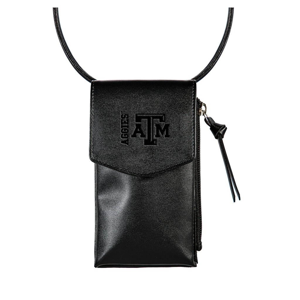 Texas A&M Aggies Leather Crossbody Cell Phone Wallet: $49.99 Texas A&M Aggies Leather Crossbody Cell Phone Wallet: $49.99