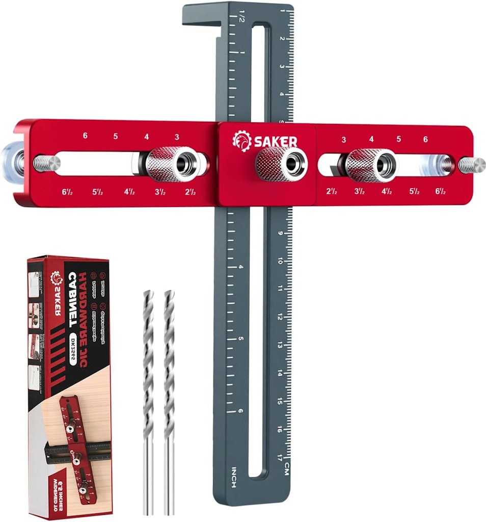 Saker Cabinet Hardware Doweling Jig: $27