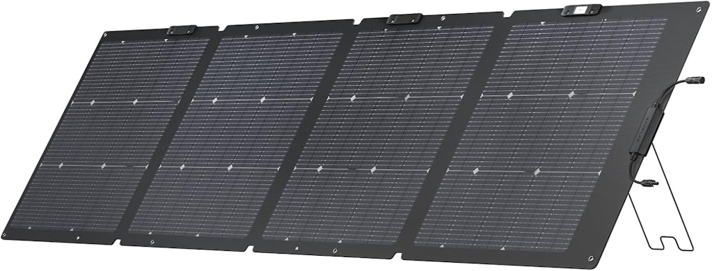 EcoFlow 220W Bifacial Solar Panel: $169