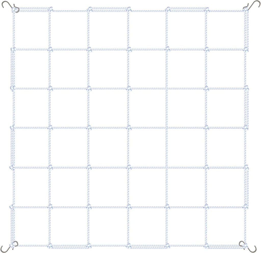 Simple Deluxe 4x4-Foot Elastic Trellis Netting: $4