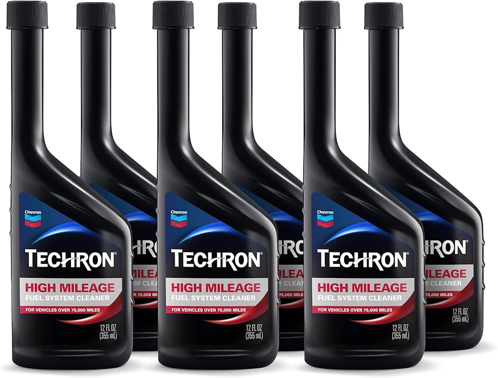 Chevron Techron 12-oz. High Mileage Fuel System Cleaner 6-Pack: $45