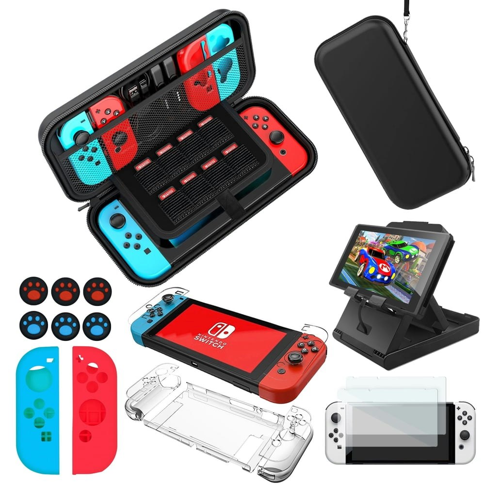 Kimhy Nintendo Switch and OLED Accessories Kit 20-Piece Set: $17.99 Kimhy Nintendo Switch and OLED Accessories Kit 20-Piece Set: $17.99