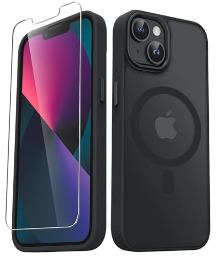 Yenapoon iPhone 14 and 13 Case with Screen Protector: $4.99