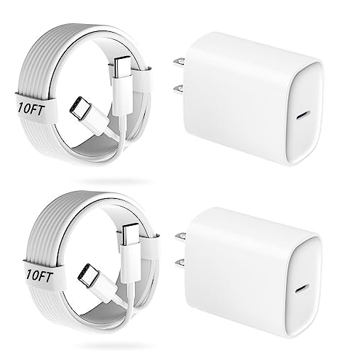 20W USB-C Fast Charger and 10ft USB-C Cable: $21.98 20W USB-C Fast Charger and 10ft USB-C Cable: $21.98