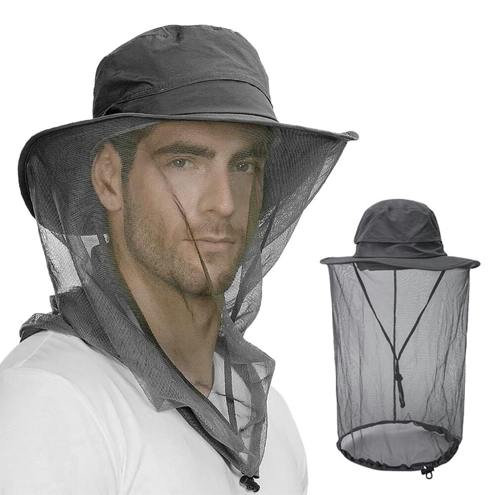 Homeya Mosquito Mesh Sun Hat with Head Net: $11.69 Homeya Mosquito Mesh Sun Hat with Head Net: $11.69