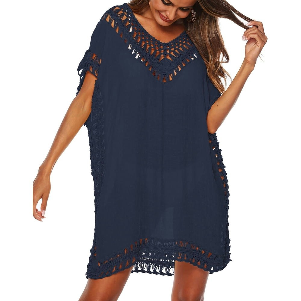 Cogild Knitted Hollow Out Beachwear Swimsuit Cover-up: $16.99 Cogild Knitted Hollow Out Beachwear Swimsuit Cover-up: $16.99