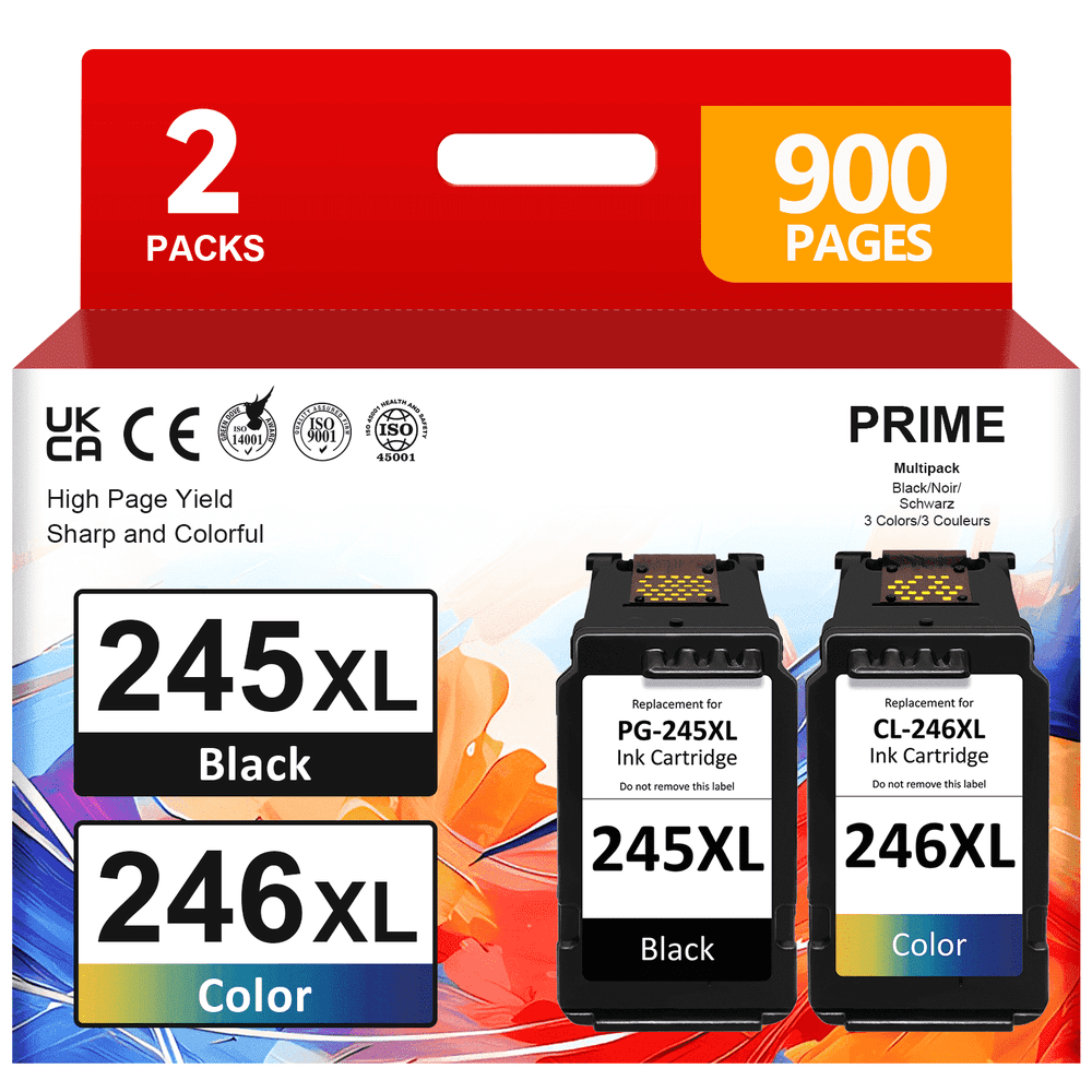 Canon 245XL and 246XL Ink Cartridge 2-Pack: $27.35 Canon 245XL and 246XL Ink Cartridge 2-Pack: $27.35