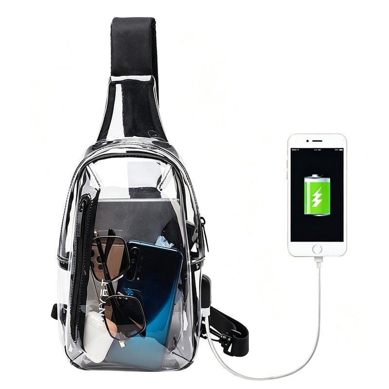Tinyat Clear PVC Sling Bag: $15.59 Tinyat Clear PVC Sling Bag: $15.59