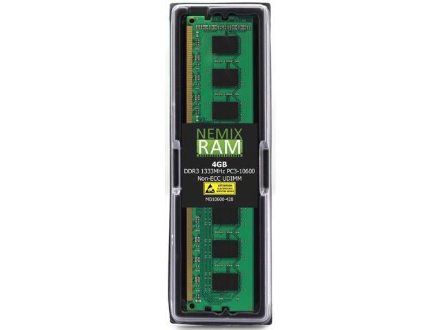Nemix Ram 8GB DDR3 1600MHz Non-ECC Desktop Memory: $21.99